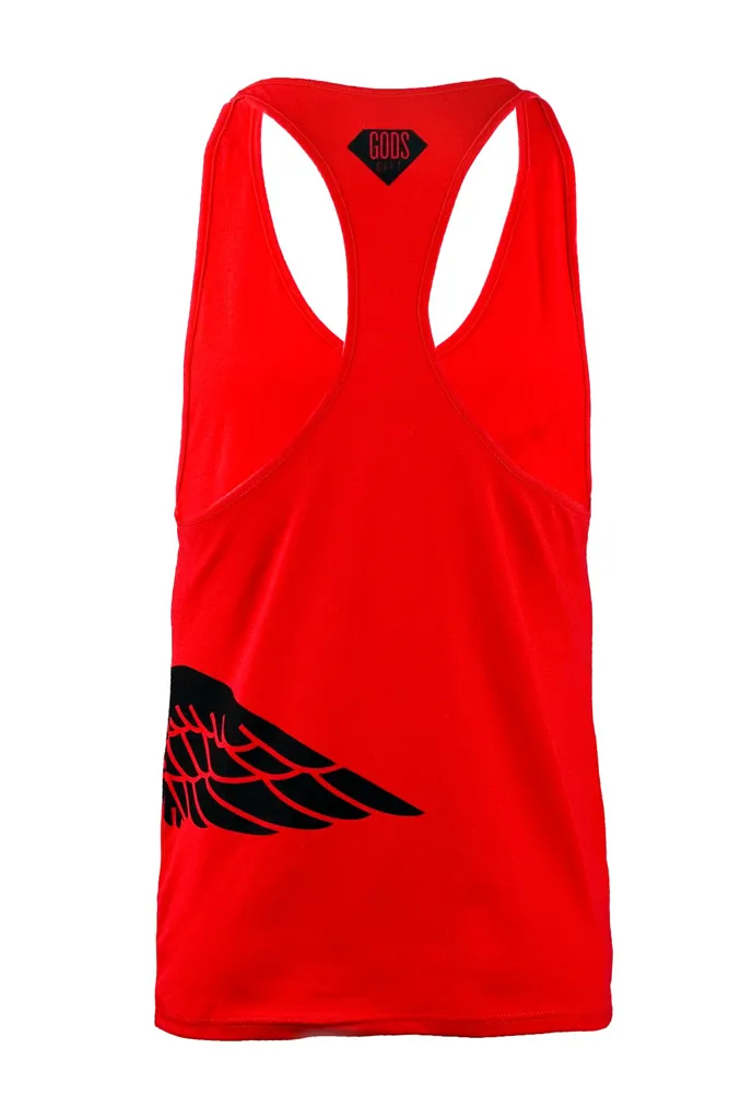 GG Wings Gym Vest - Red