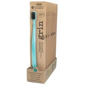 Grin - Biodegradable Medium Toothbrush - Mint