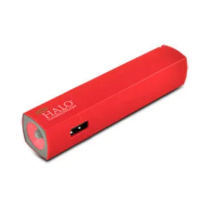 Halo Pocket Power Starlight 3000mAh Power Bank with Flash Light, Orange