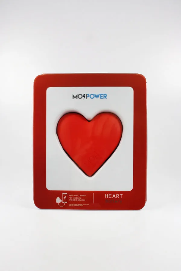 Heart Portable Charger