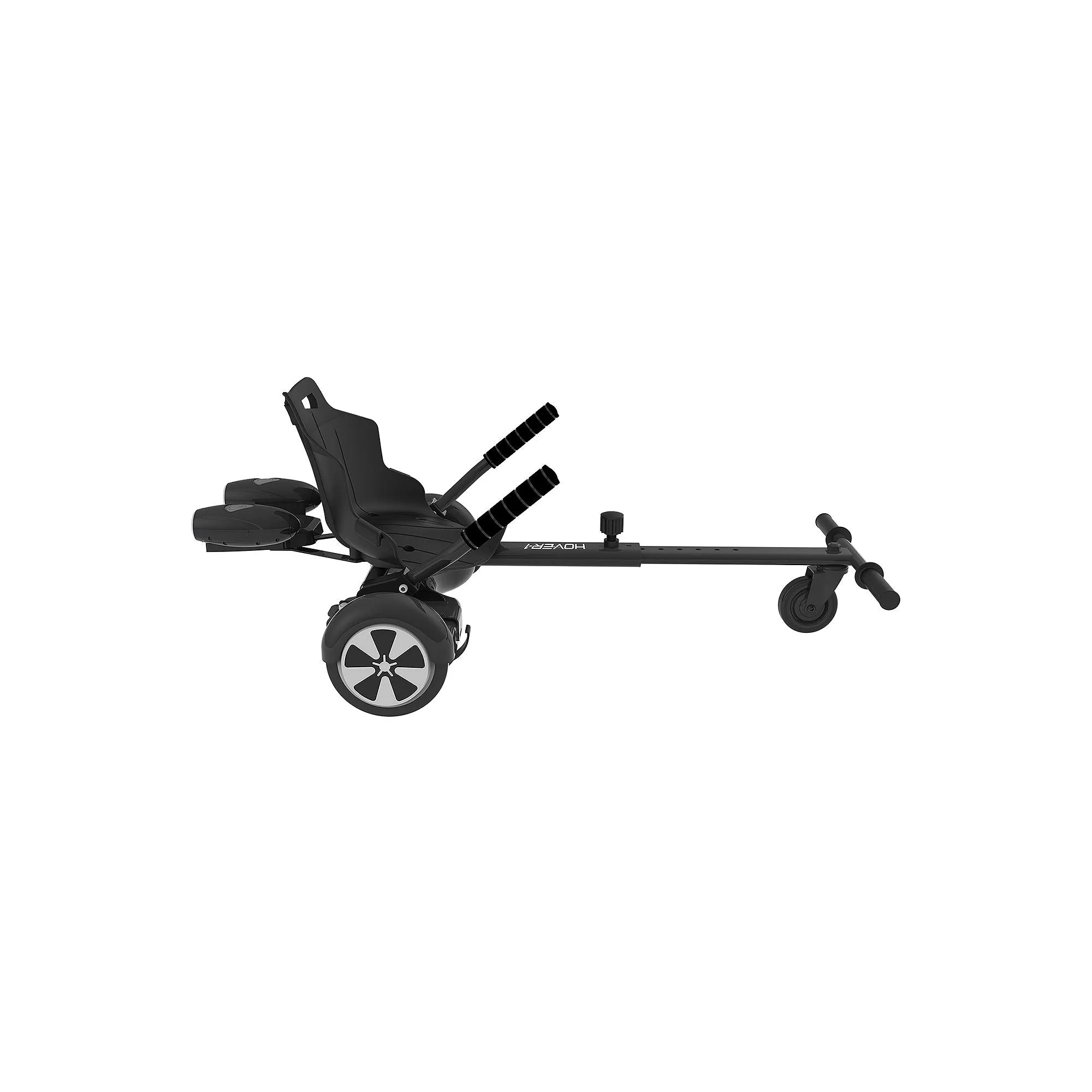 Hover-1 HY-F1-BGY-BLK Falcon-1 Buggy Attachment for Hoverboards