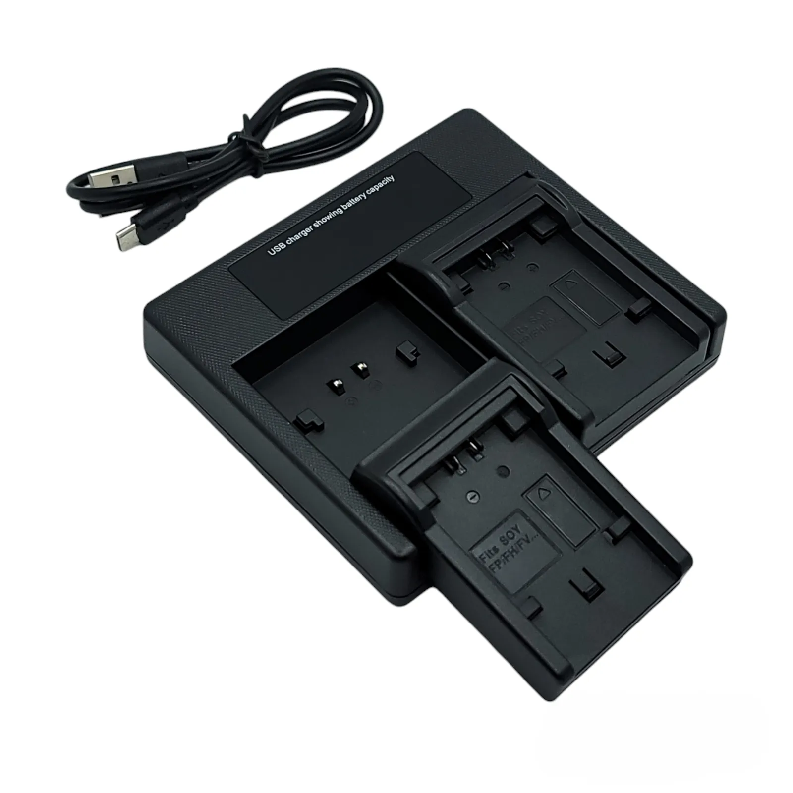 Hridz LP-E17 Dual Battery Charger For Canon EOS M5 M6 200D 200D Mark I II 77D 750D 760D 8000D