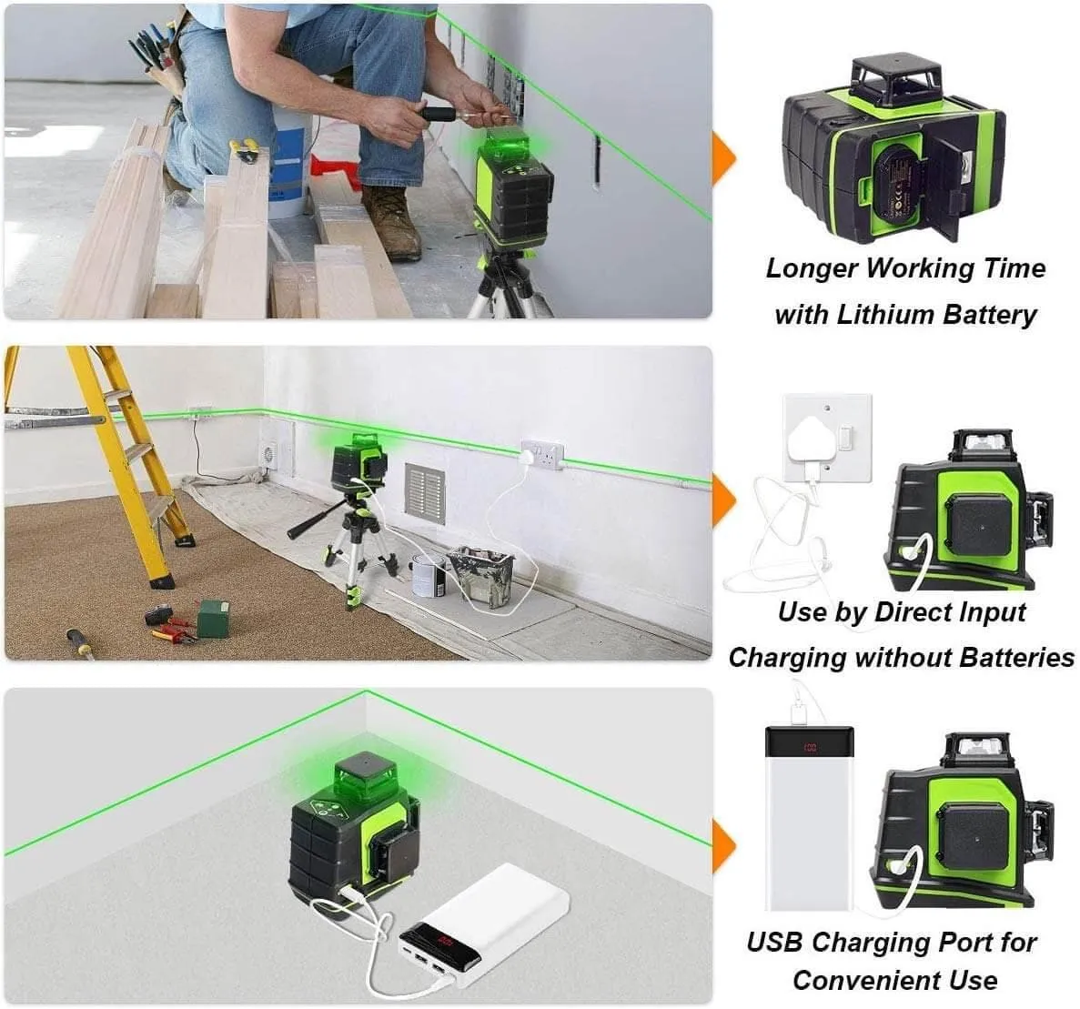 Huepar GF360G Laser Level