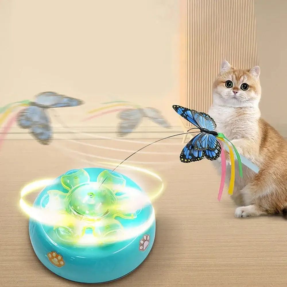 Interactive Cat Toy: Electric Rotating Teaser