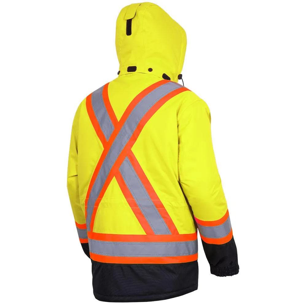 Jacket - Pioneer Hi-Viz Heated Insulated Safety Jacket 5407 / 5408 / 5409