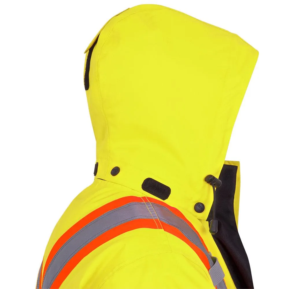 Jacket - Pioneer Hi-Viz Heated Insulated Safety Jacket 5407 / 5408 / 5409