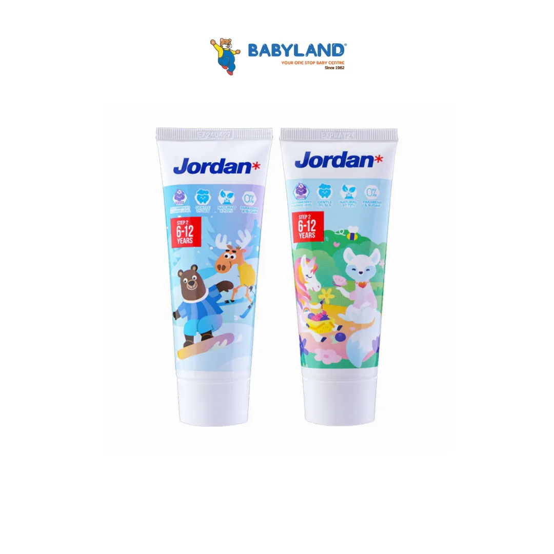 Jordan Kids Toothpaste Step 2 (75g) (6-12yrs)