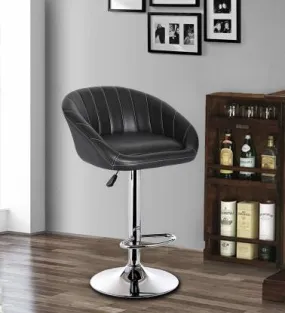 Judith Bar Stool for Kitchen/Office/Bar (Black)