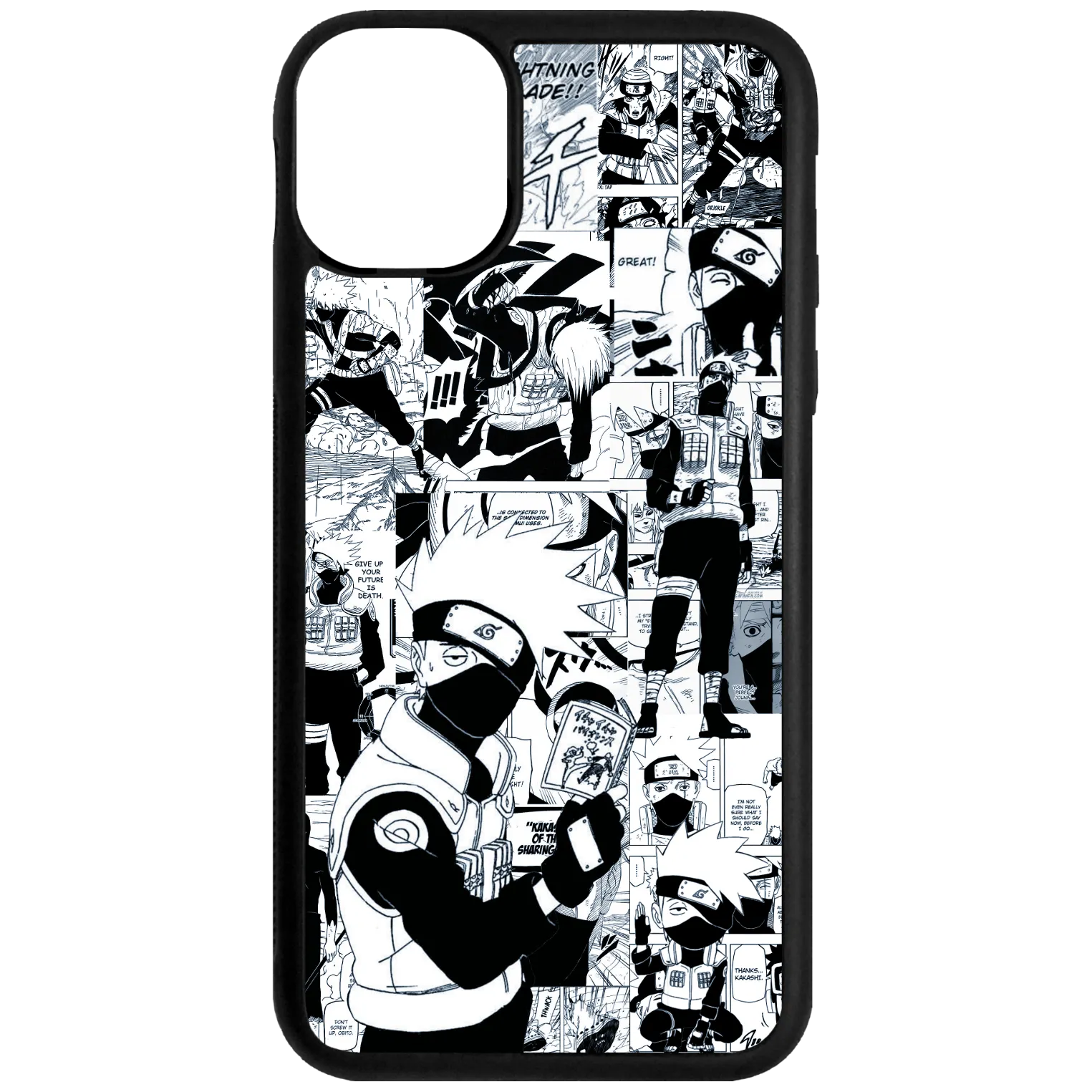 Kakashi Naruto Manga Phone Case