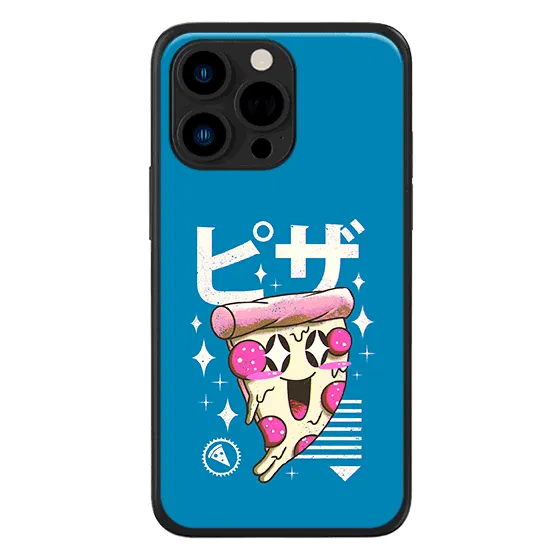 Kawaii Pizza LED Case for iPhone