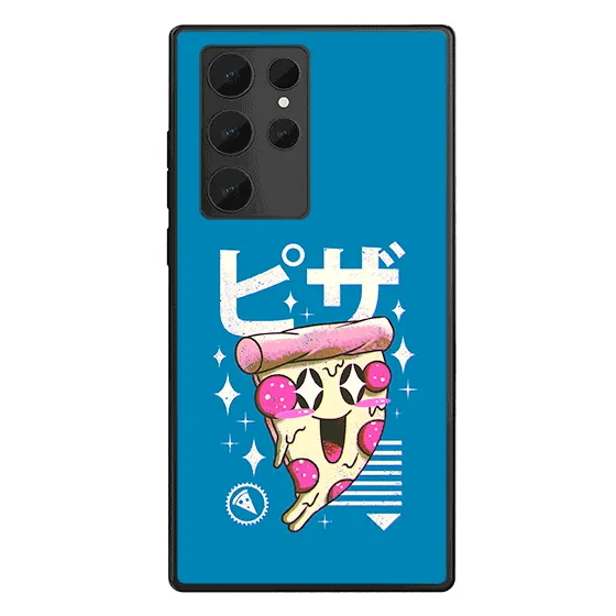 Kawaii Pizza LED Case for Samsung