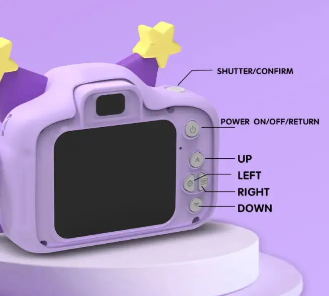 Kuromi Design Electronic Camera for Kids