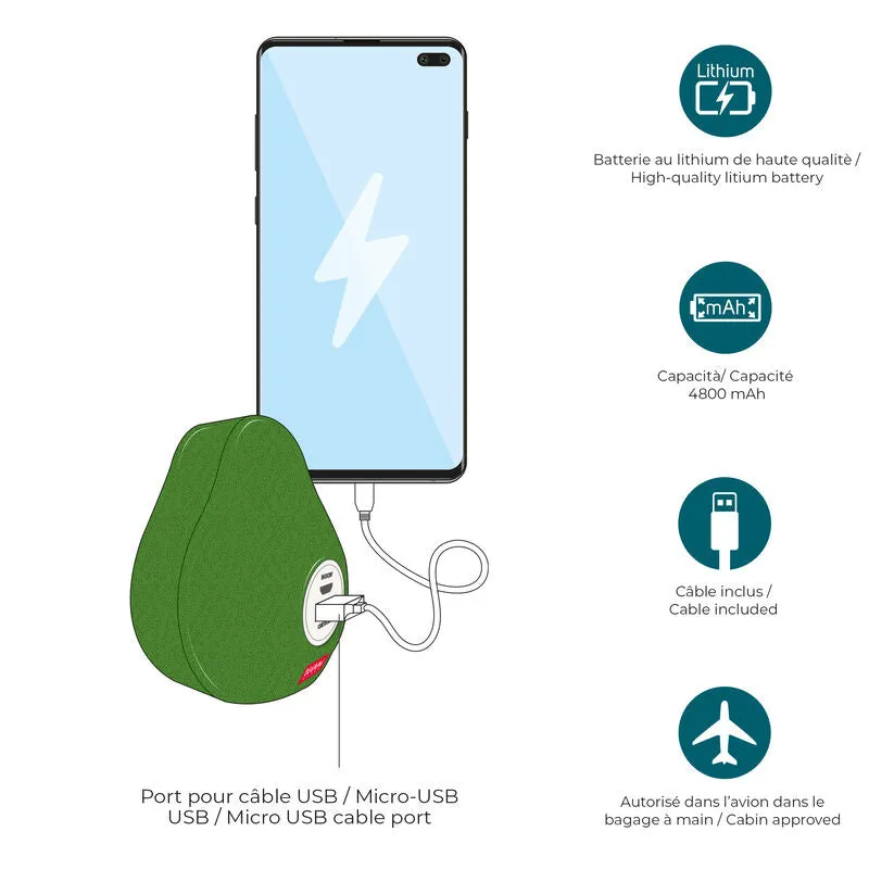 Legami Power Bank - Avocado