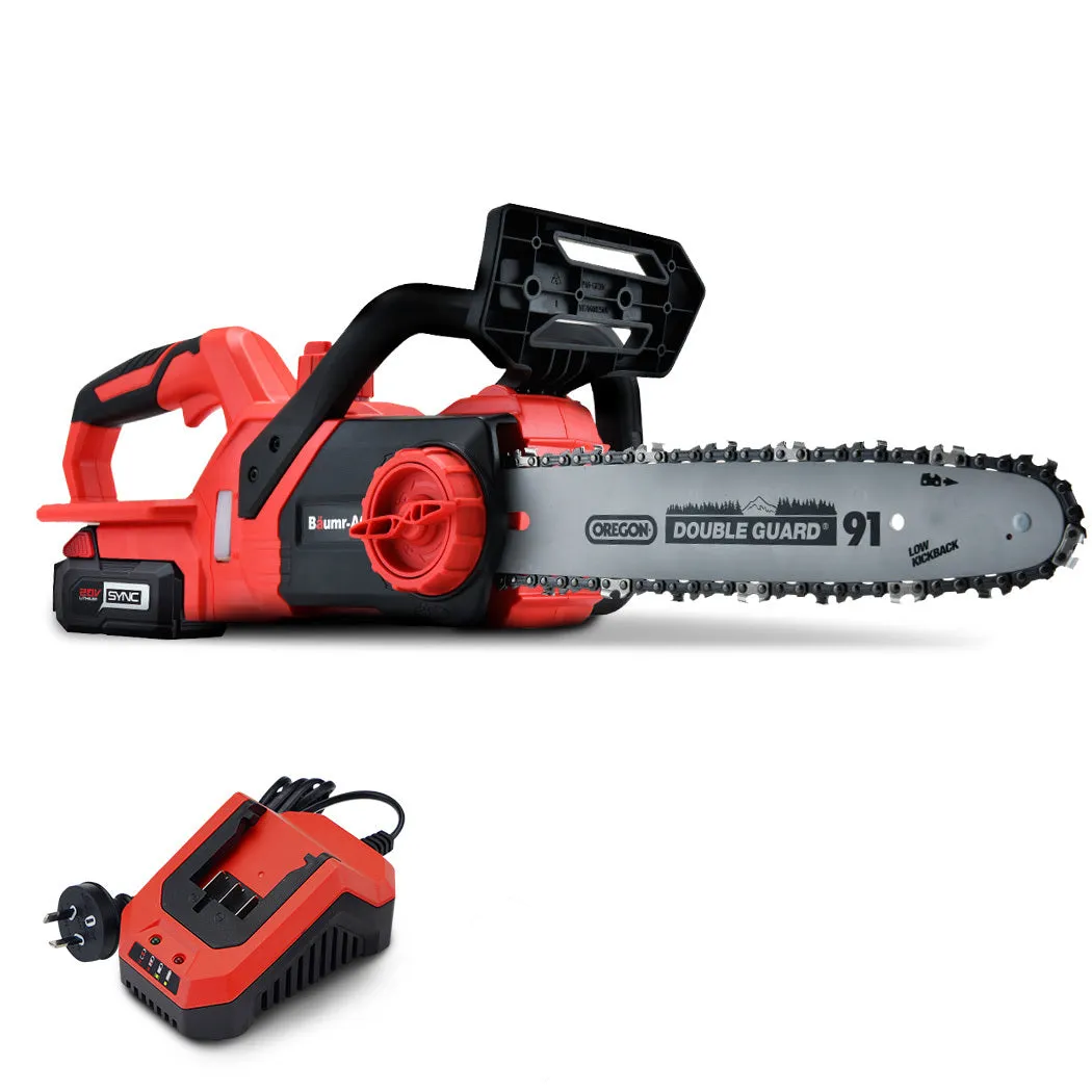 Lightweight 20V Cordless Chainsaw 12" OREGON® Bar Baumr-AG