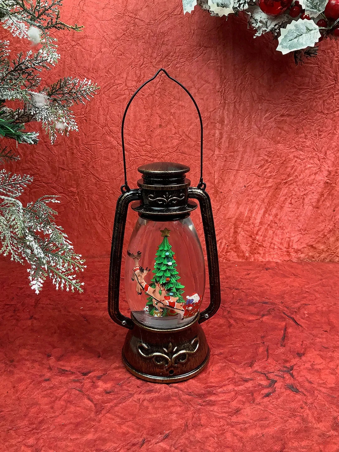 Little Surprise Box ,Musical Glitter Water Light, Christmas  Snow Lantern