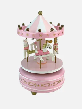 Little Surprise Box Rotating Carousel Wind up Musical Box Home Décor