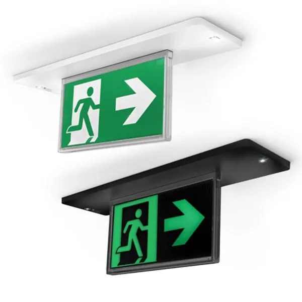 Lynk Razor Pro Recessed Emergency Exit 16 M w/ Wireless in Black or White