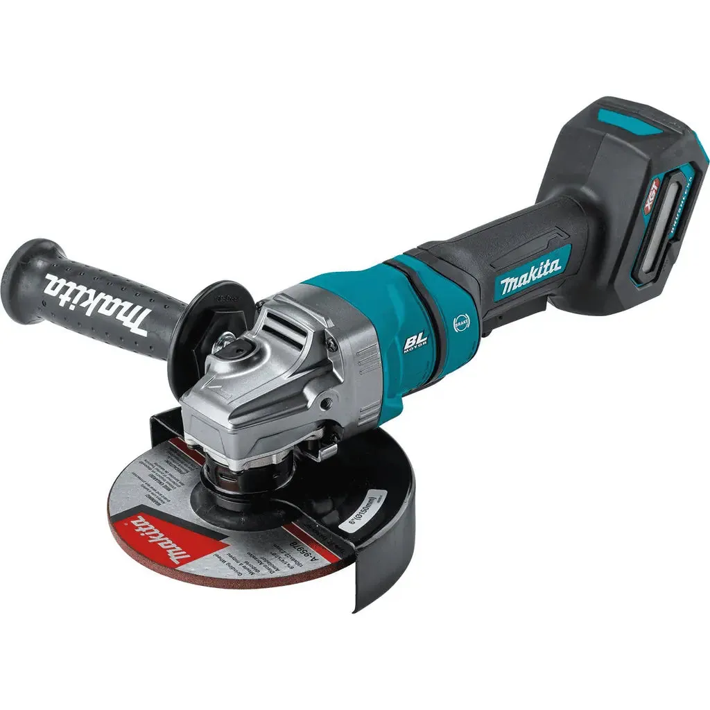 Makita 40V Max XGT‚® 4-1/2" Cordless Paddle Switch Angle Grinder with Electric Brake, (Tool Only)