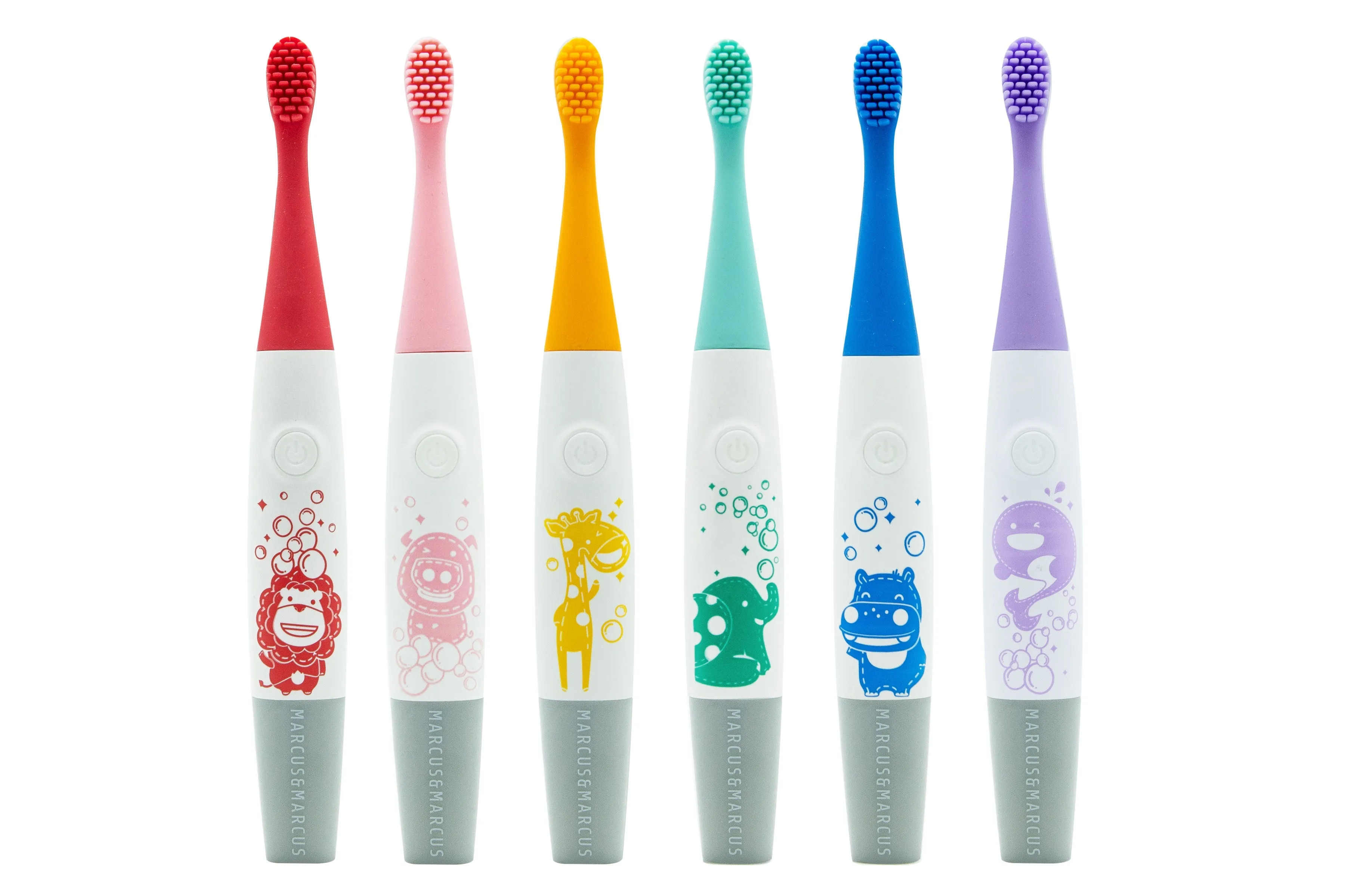 Marcus & Marcus Kids Sonic Electric Silicone Toothbrush - Ollie