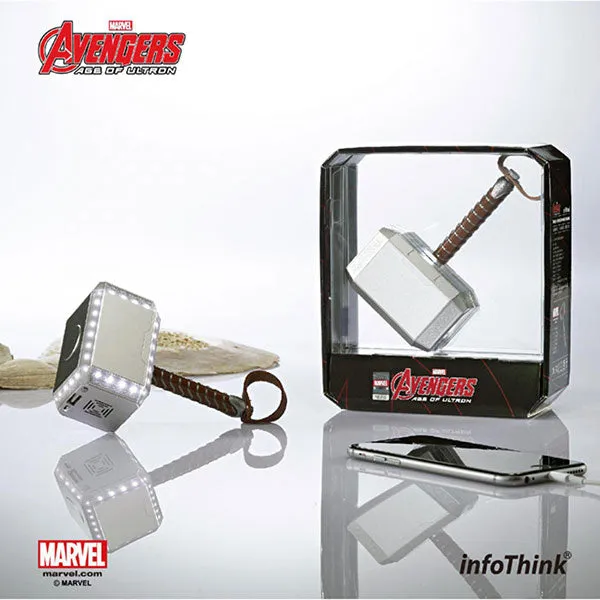 Marvel Avengers Thor Hammer USB Power Bank 5200mAh 10400mAh