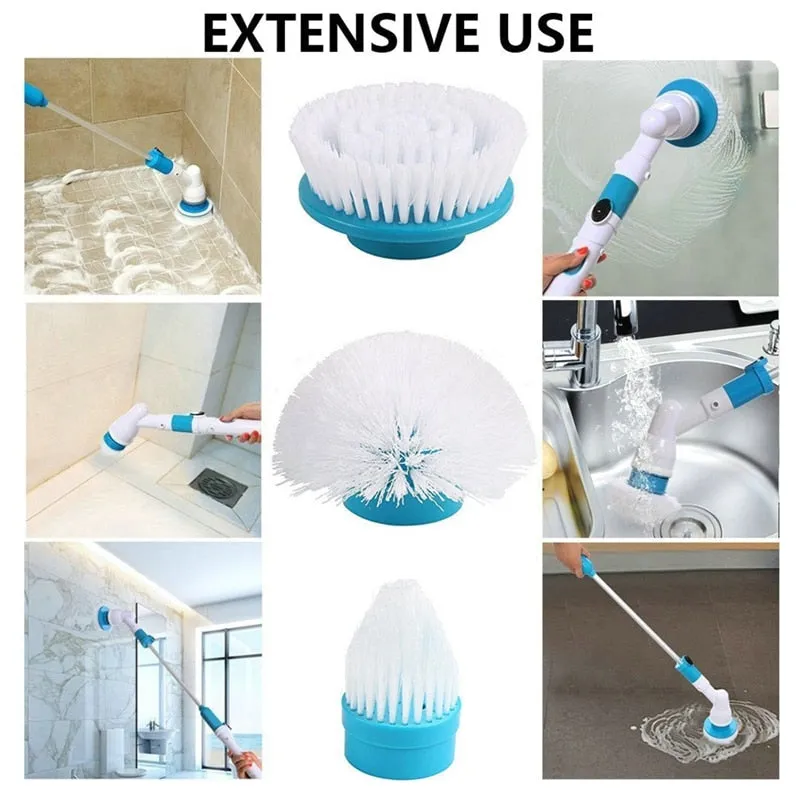 Max Clean Spinner Turbo Electric Scrub Brush