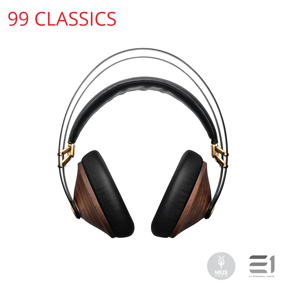 Meze 99 Classics Walnut Gold Headphones