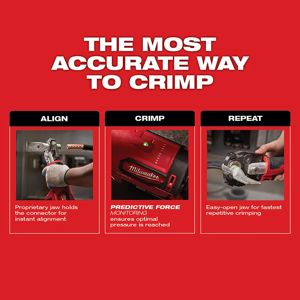 Milwaukee M18 Force Logic 600 Mcm Crimper