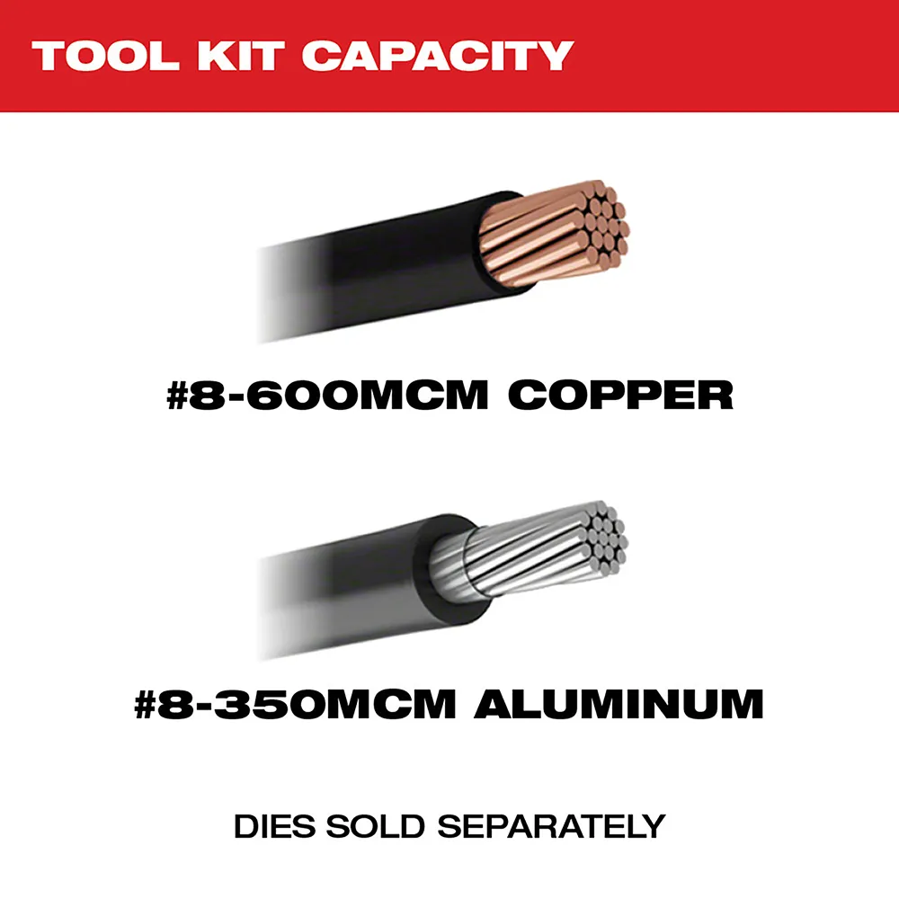 Milwaukee M18 Force Logic 600 Mcm Crimper