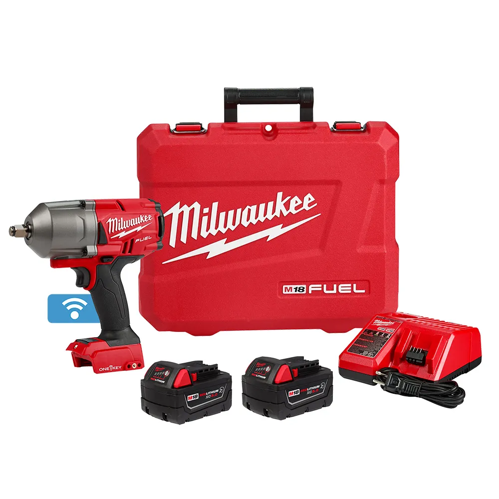 Milwaukee M18 FUEL ONE-KEY 1/2" High Torque Impact Wrench with Friction Ring Kit