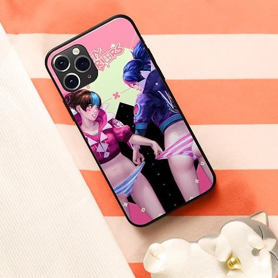 Momoko X Yoruko LED Case for iPhone