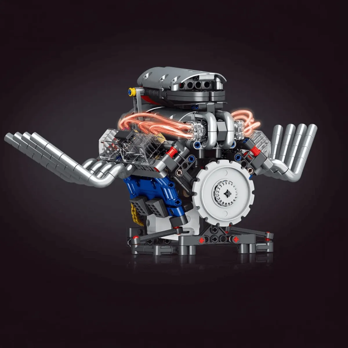 Motorised Hot Rod V8 664pcs