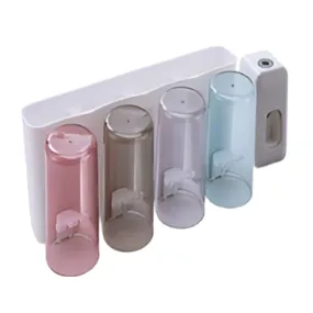 Multifunctional Wall-Mounted Four-Mouth Toothbrush Rack RA-879B