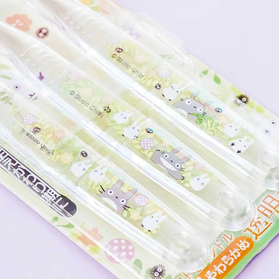 My Neighbor Totoro Flowery Kiddie Toothbrush Set