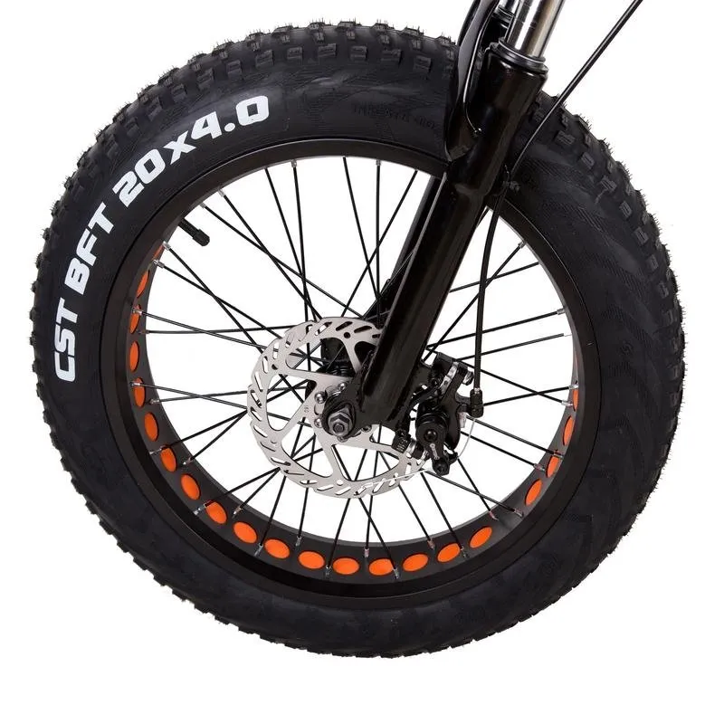 Nakto 300W Mini Cruiser Fat Tire Electric Bike