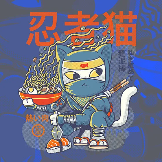 Ninja Neko LED Case for Samsung