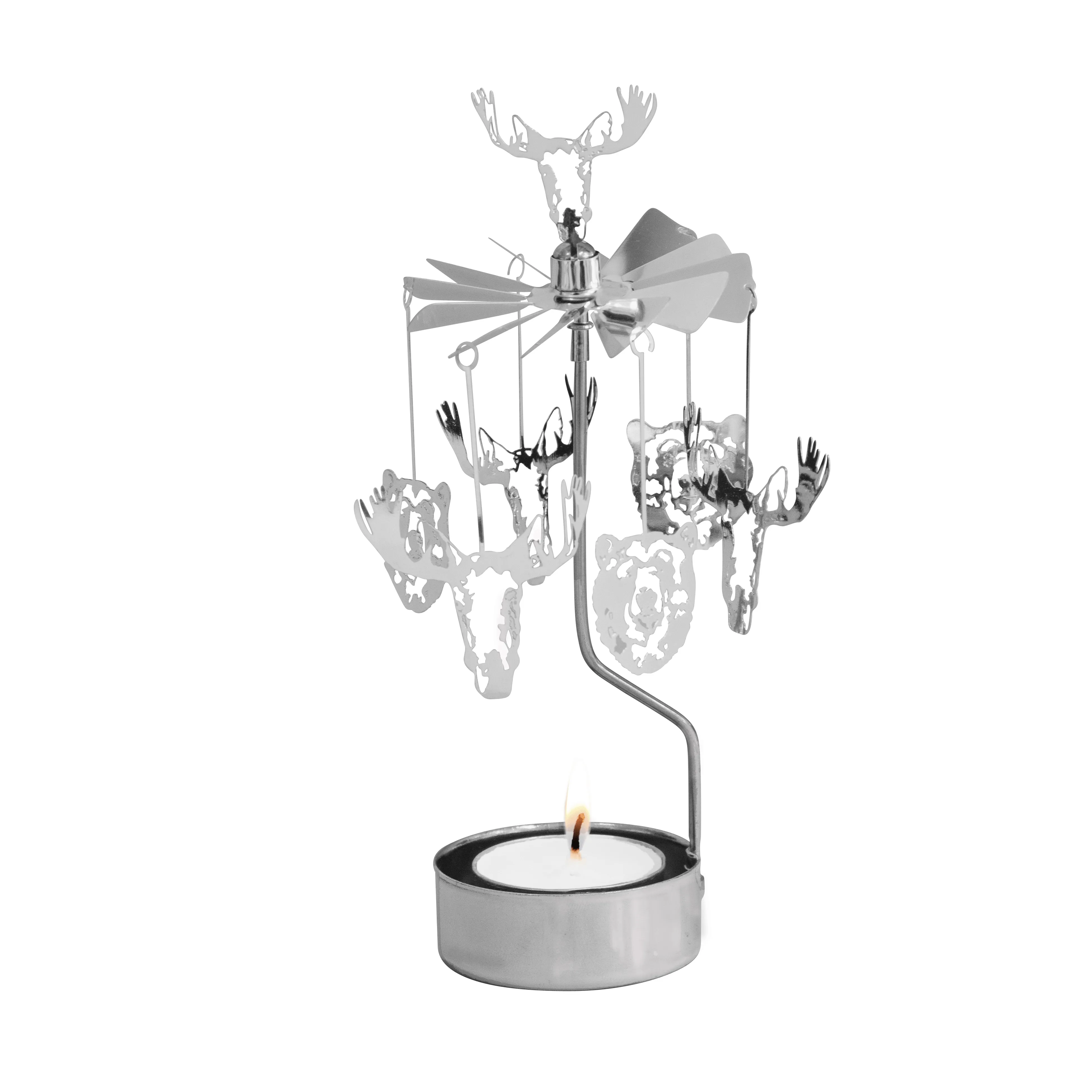 Nordic Animals - Rotating Candle Holder