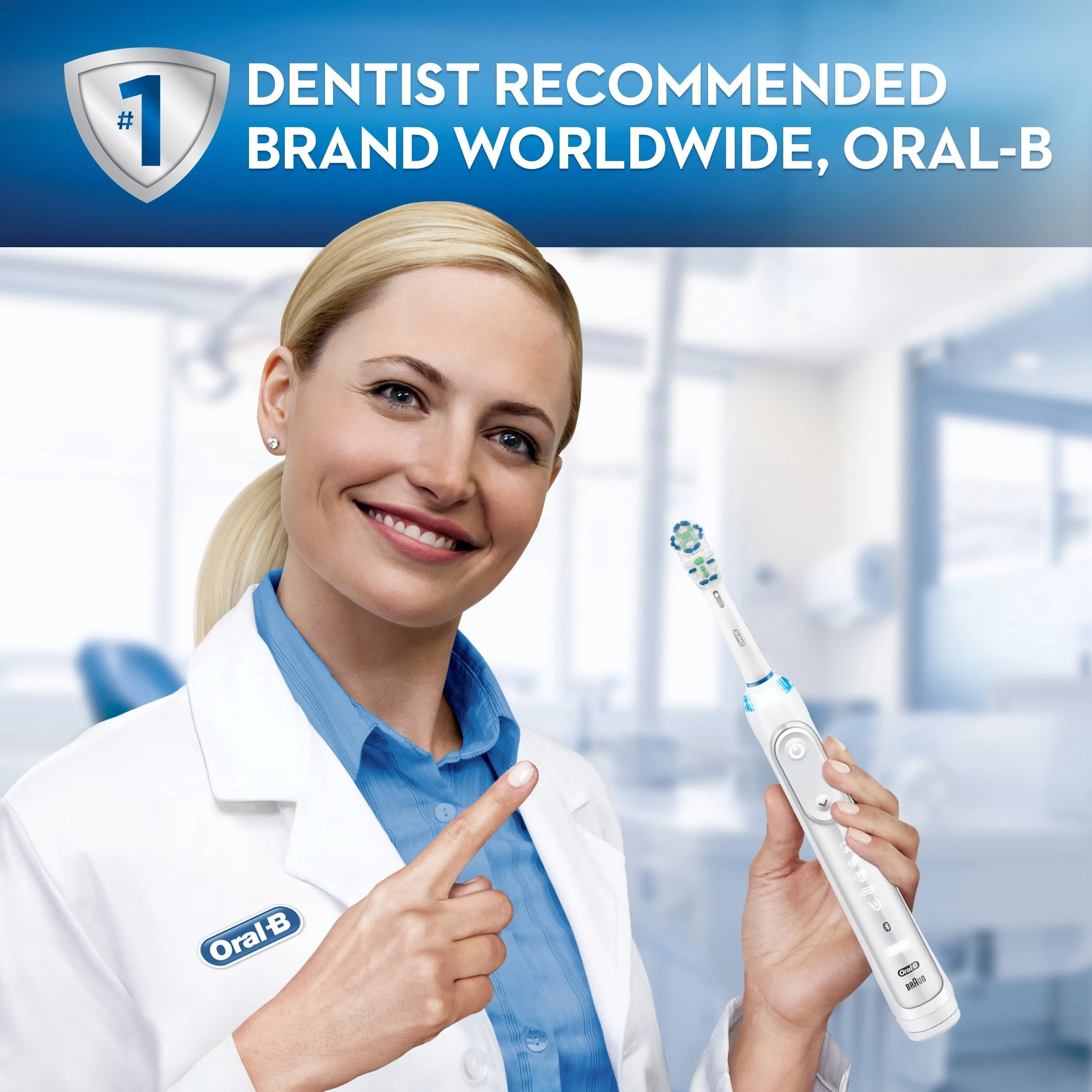 Oral-B Dual Clean Replacement Electric Toothbrush Head, 3 Count