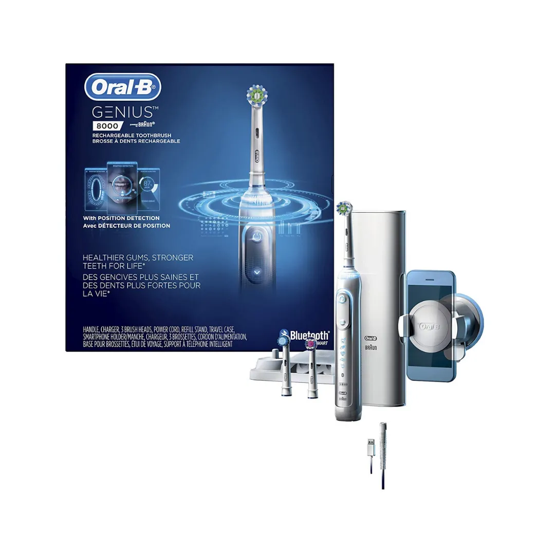 Oral-B Genius Pro 8000 Rechargeable Electric Toothbrush w/ Bluetooth