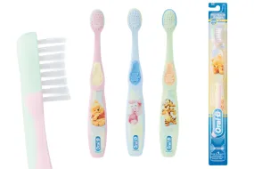 Oral-B Kids Manual Toothbrush, 0-3 Years, Disney Pooh Character Graphics