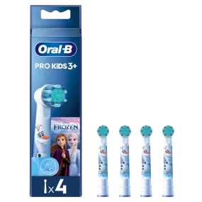 ORAL B KIDS STAGES FROZEN REFILL HEADS 4 PACK