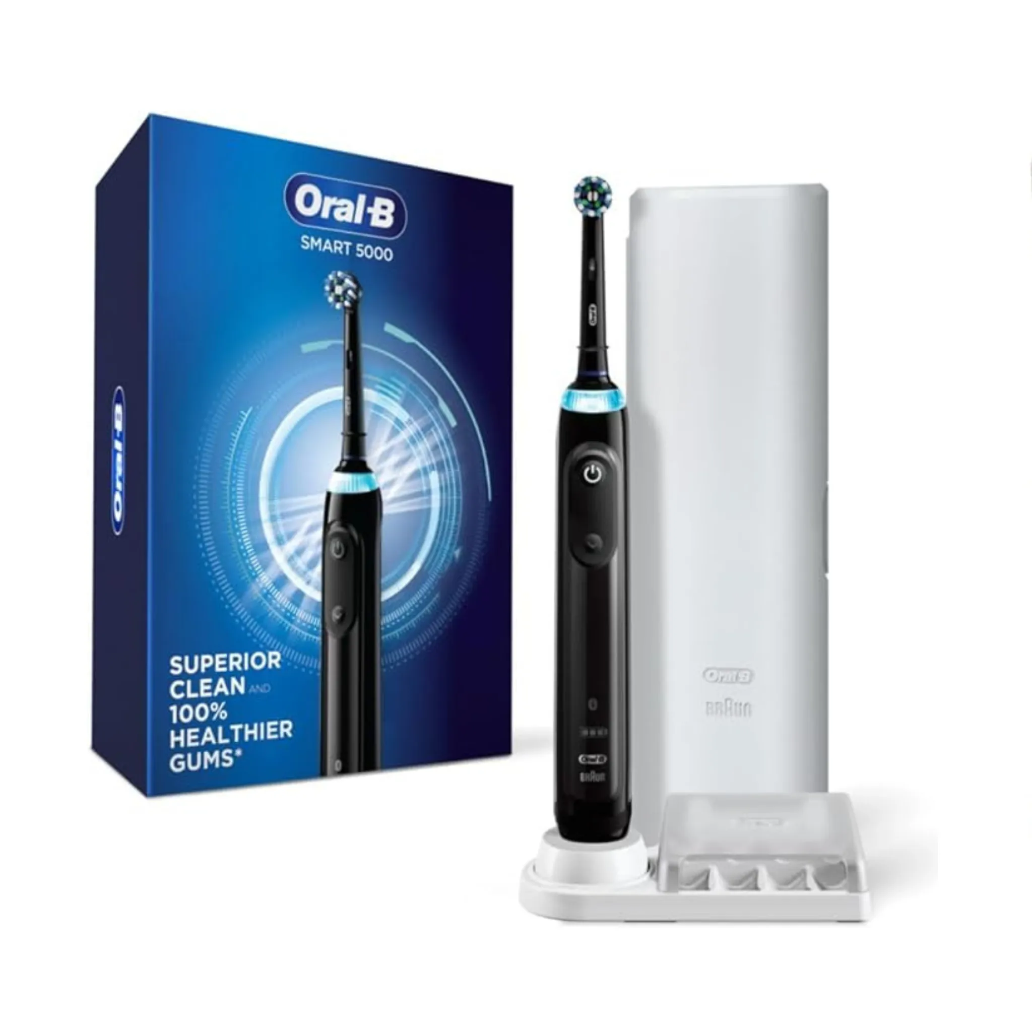 Oral-B Pro 5000 Smartseries Power Rechargeable Electric Toothbrush with Bluetooth Connectivity