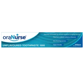 OraNurse Unflavoured Toothpaste 0 - 3 Years 50ml