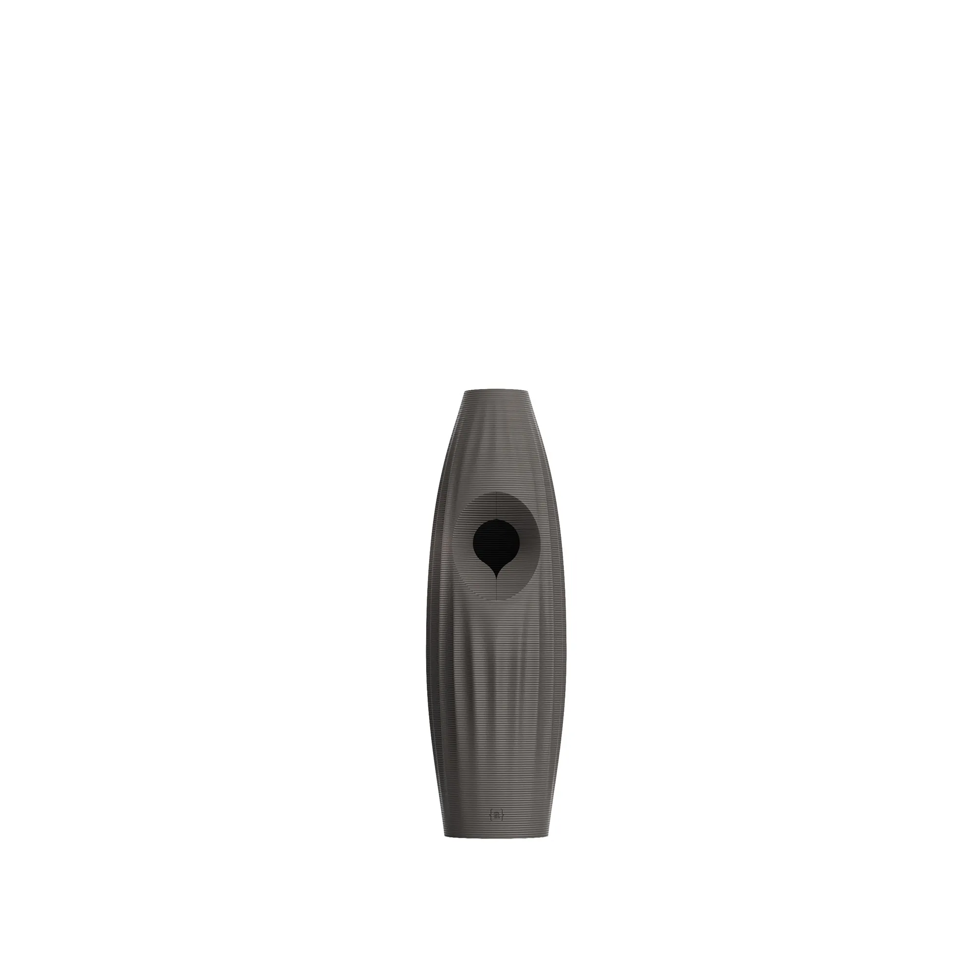 Ordo {access}ories Handle - Charcoal Curved Medium Vertical