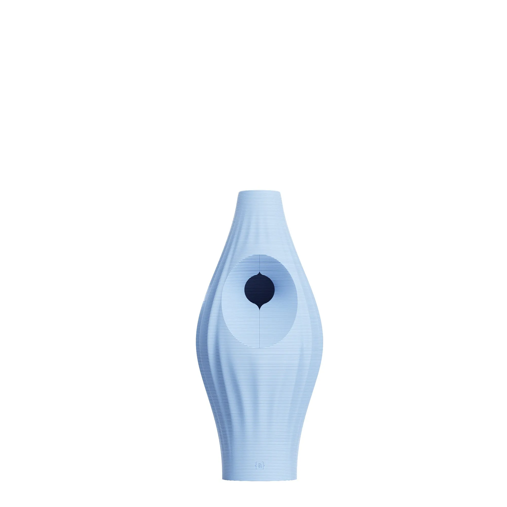 Ordo {access}ories Handle - Soft Blue Ball Large Vertical