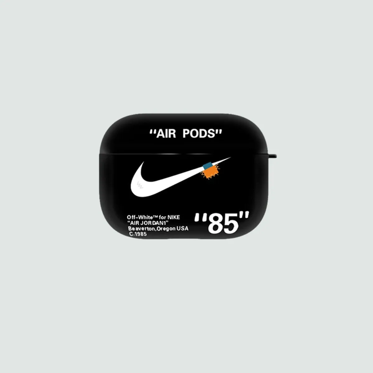 OW X NK Black AirPods Pro Case