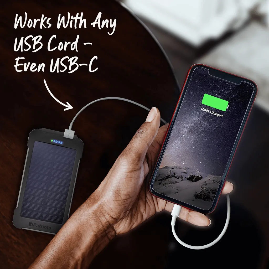 Patriot Power Cell-CX Portable Solar Power Bank