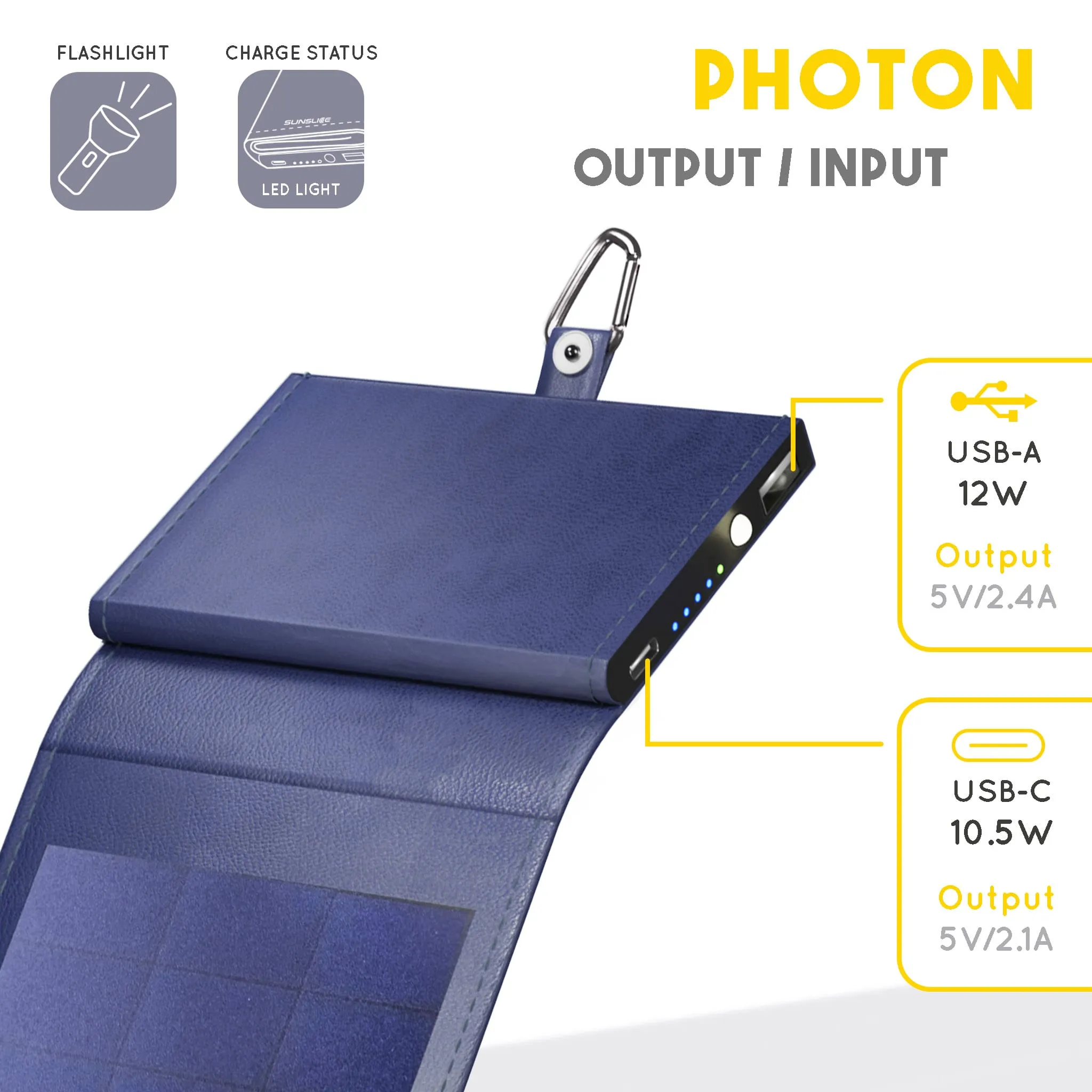 Photon - World's Smallest Portable Solar Power Bank