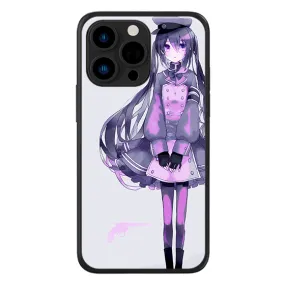 Police Uniform Girl LED Case for iPhone