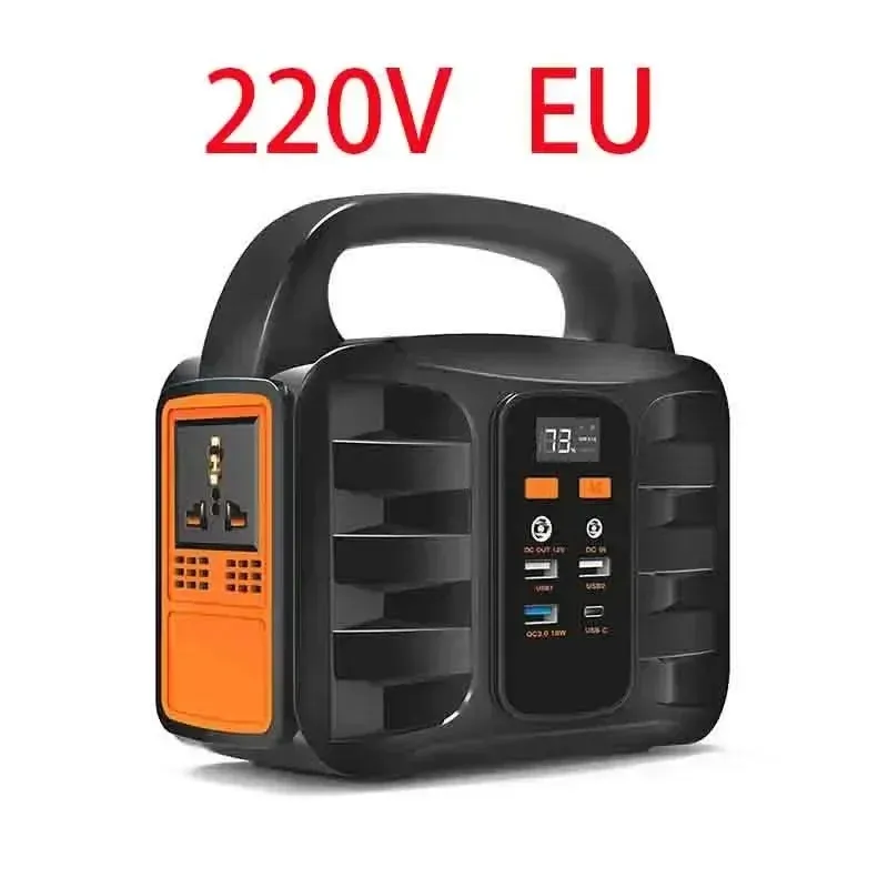 Portable Emergency Pwer Station 42000mAh 150W Outdoor Camping Power Bank Power Supply Inverter Generator Battery Charger