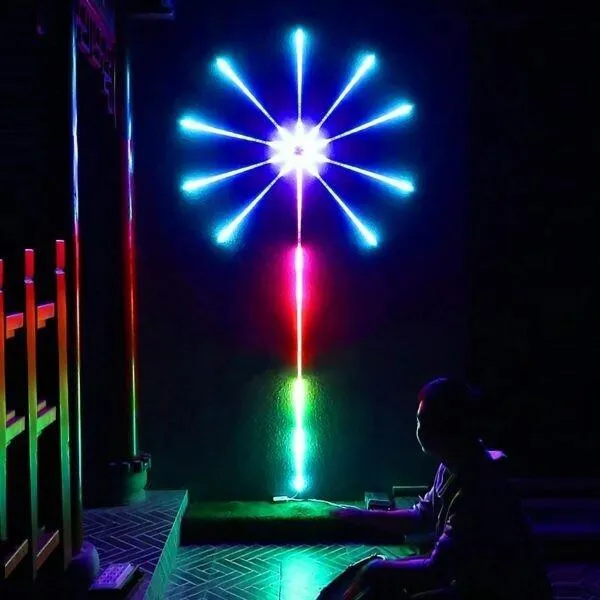 PyroSpark - Fireworks Led Strip Light With Music Control